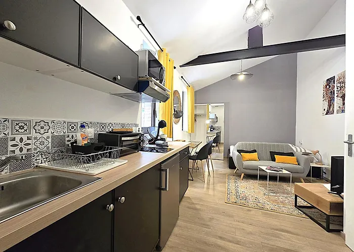 Sublime Cocon Pour Deux - 1 Lit Double - Hypercentre De Montauban - Proche Place Nationale